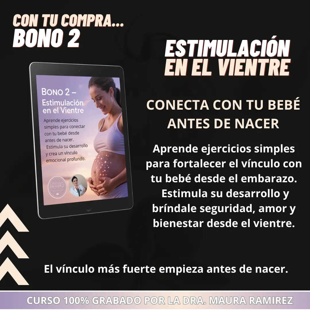 Taller Prenatal Intensivo + 3 CLASES EN VIDEO | Tu guía para un parto seguro y sin miedo